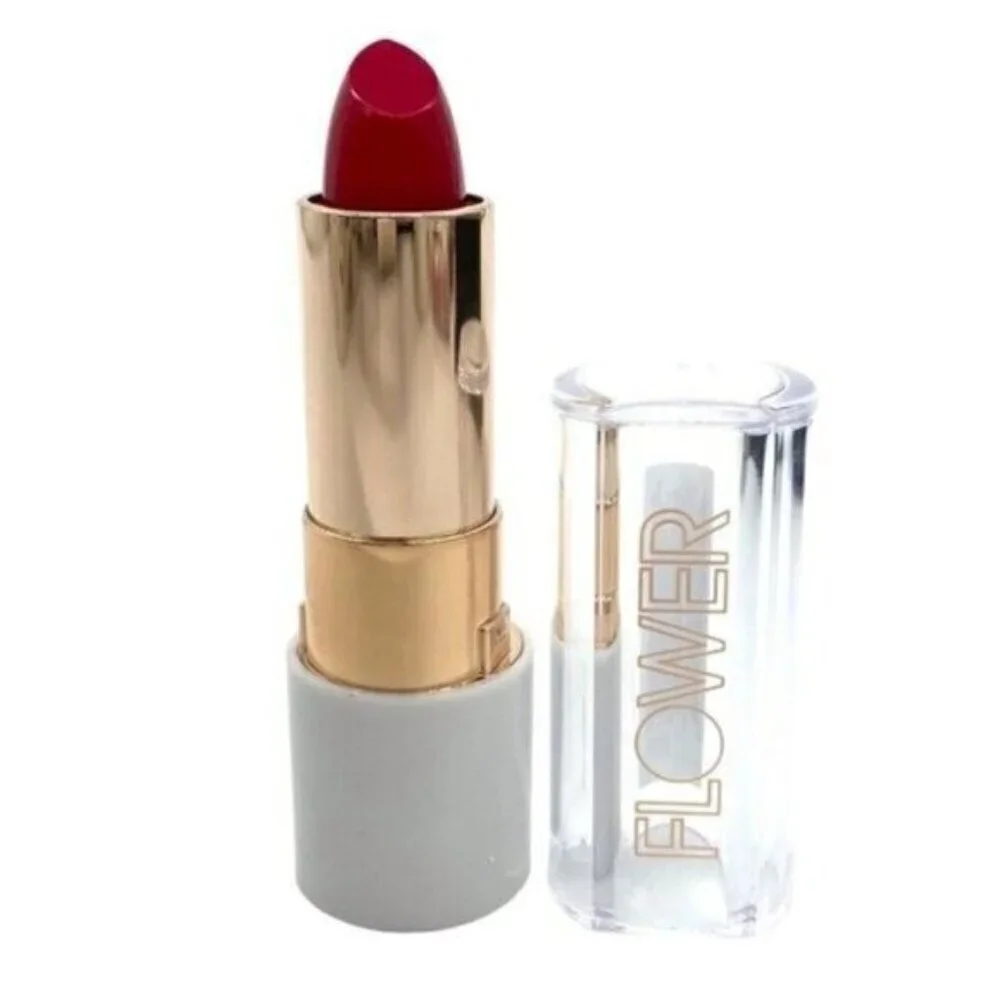 Flower Beauty Petal Pout Red Lipstick Lip Color in Wild Azalea